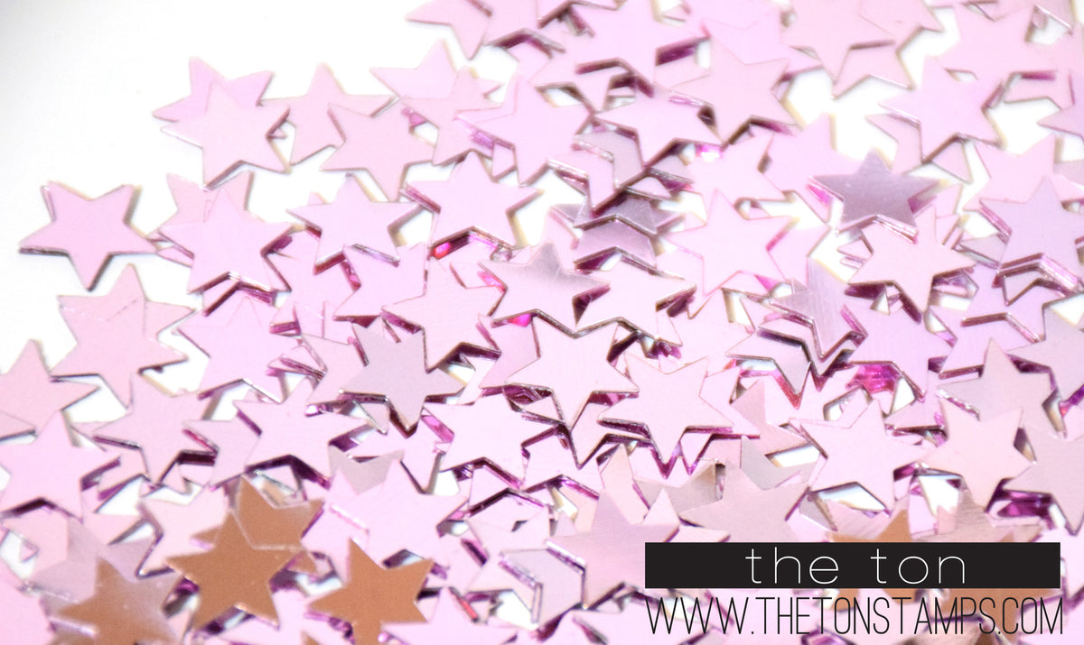 Star Confetti - Pink