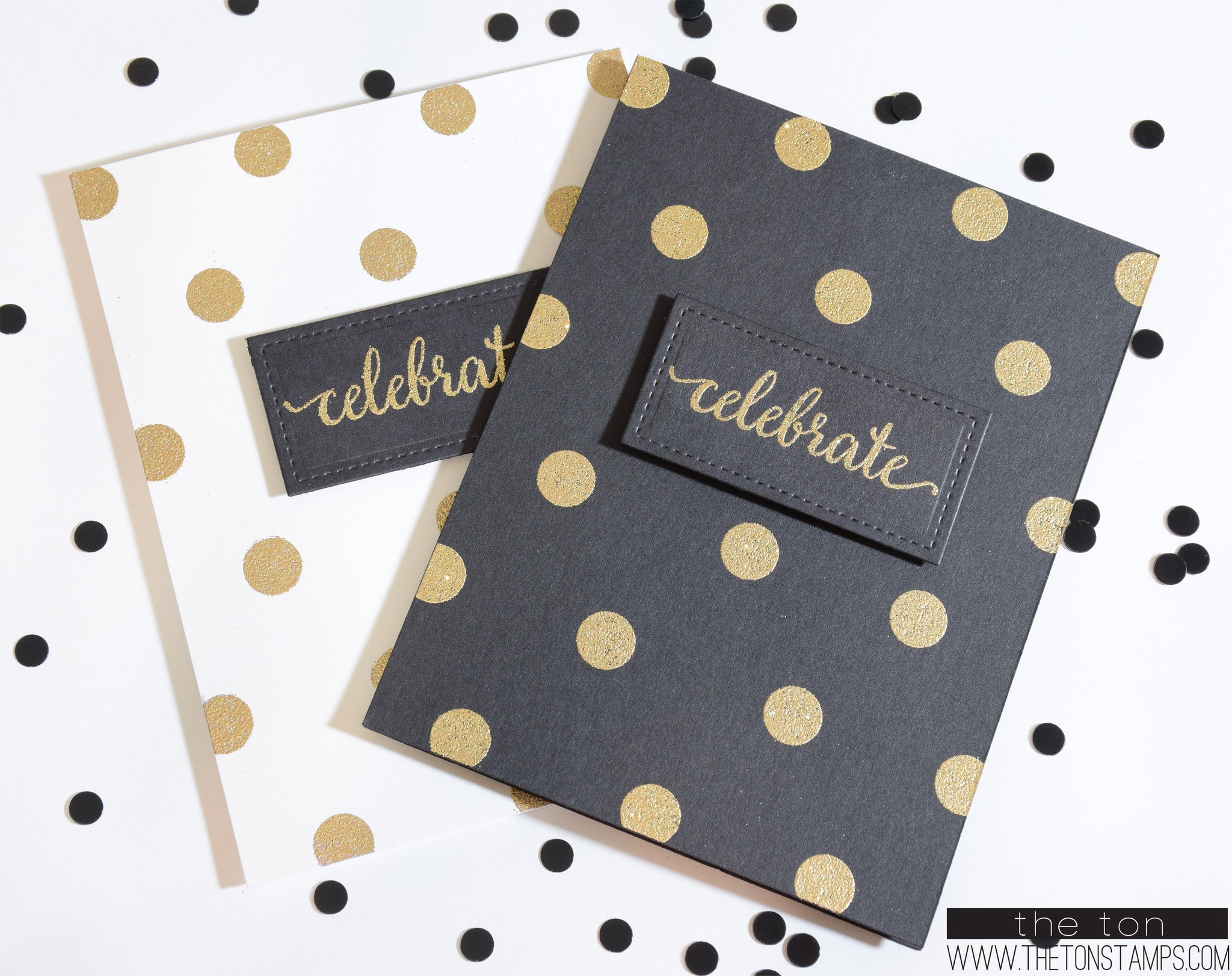 Polka Dot Cling Background