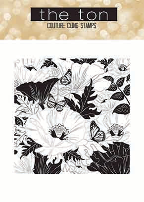 Poppy Garden Cling Background