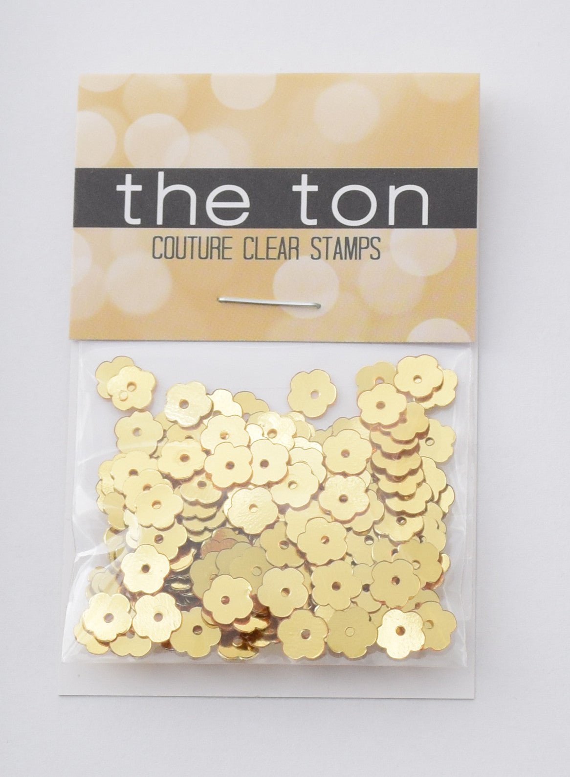 Metallic Posies Gold
