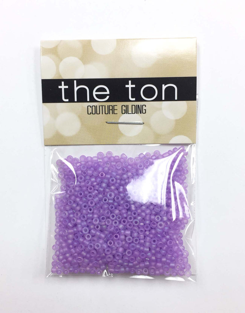 Purple Matte Seed Beads