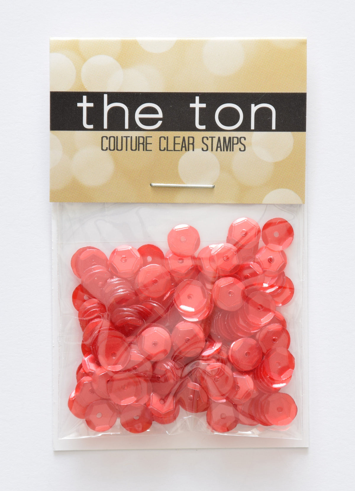 Call Me Maybe Red Sequins - 10, 8, 6, 5, 4mm, Mixed