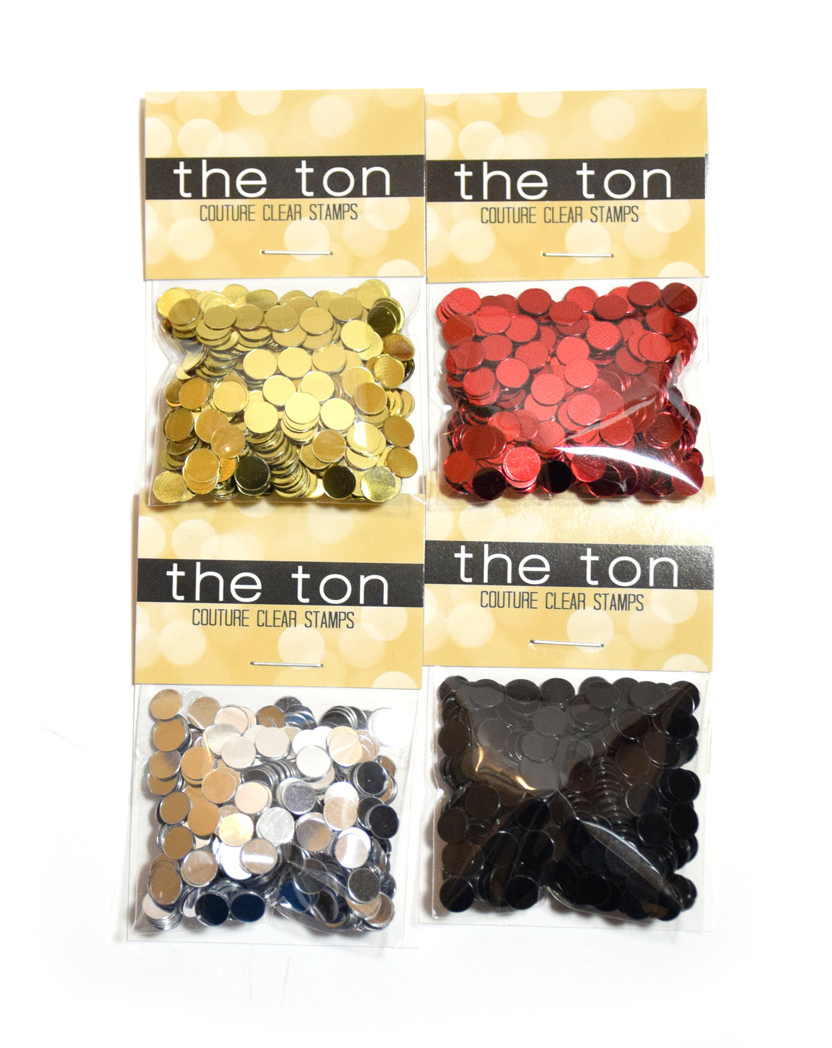 Round Confetti - Gold
