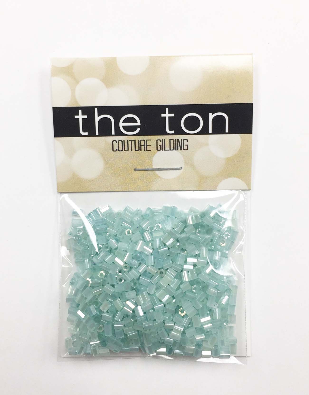Seaglass Bugle Beads