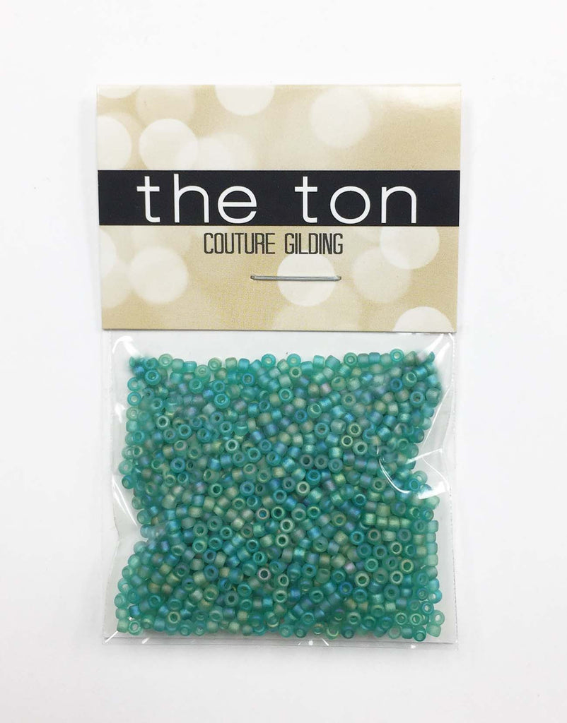 Sea Green Opal Matte Seed Beads