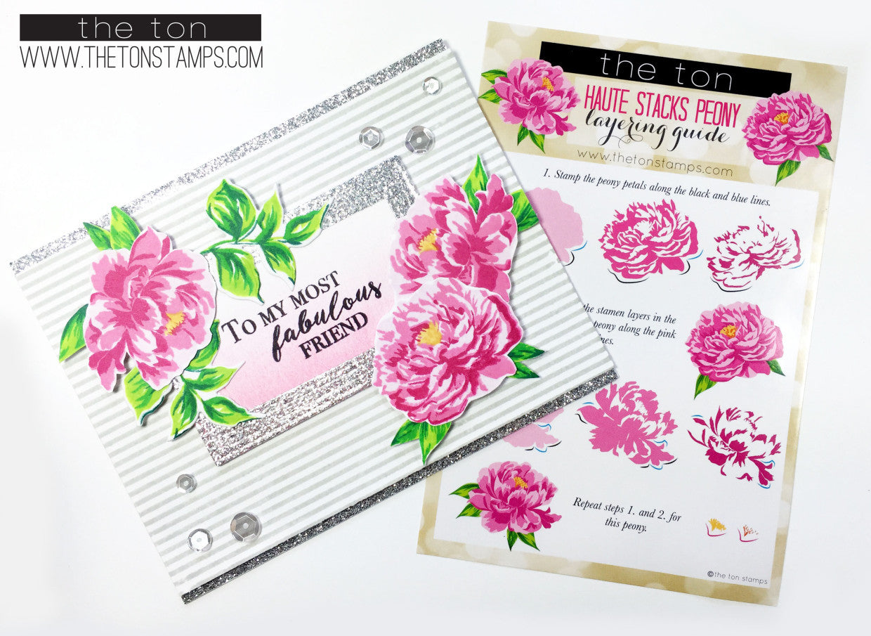 Adhesive Glitter Paper - Glossy Fine Silver (2 sizes available)