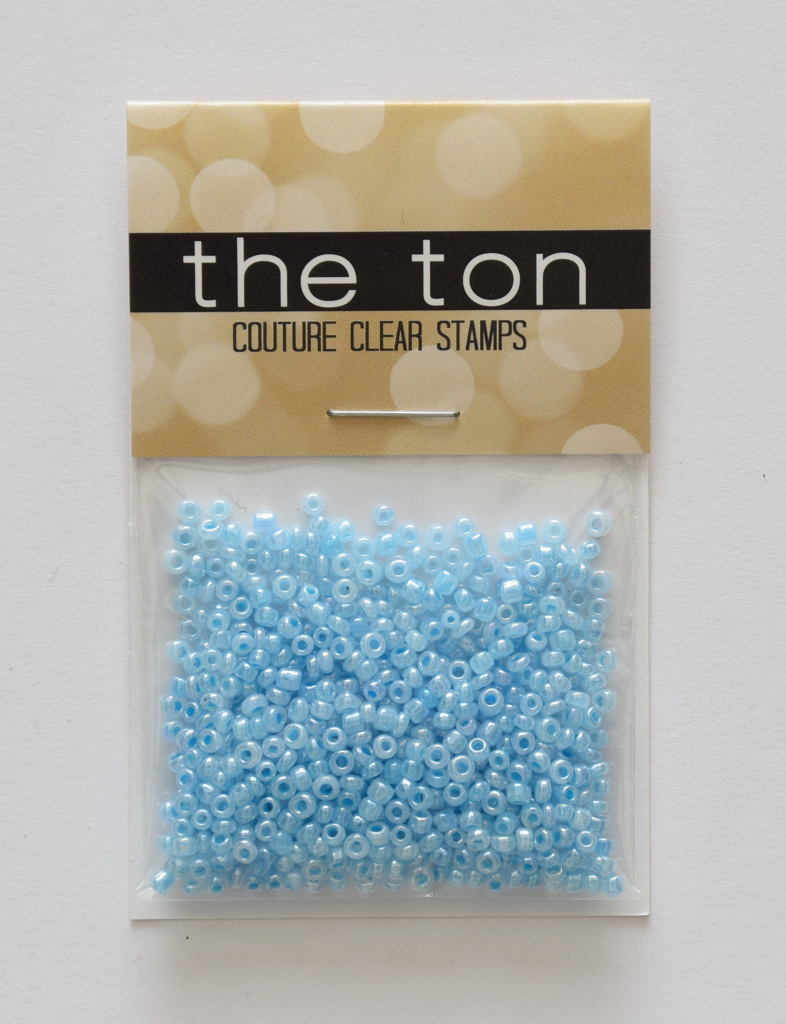 Sky Blue Pearl Seed Beads