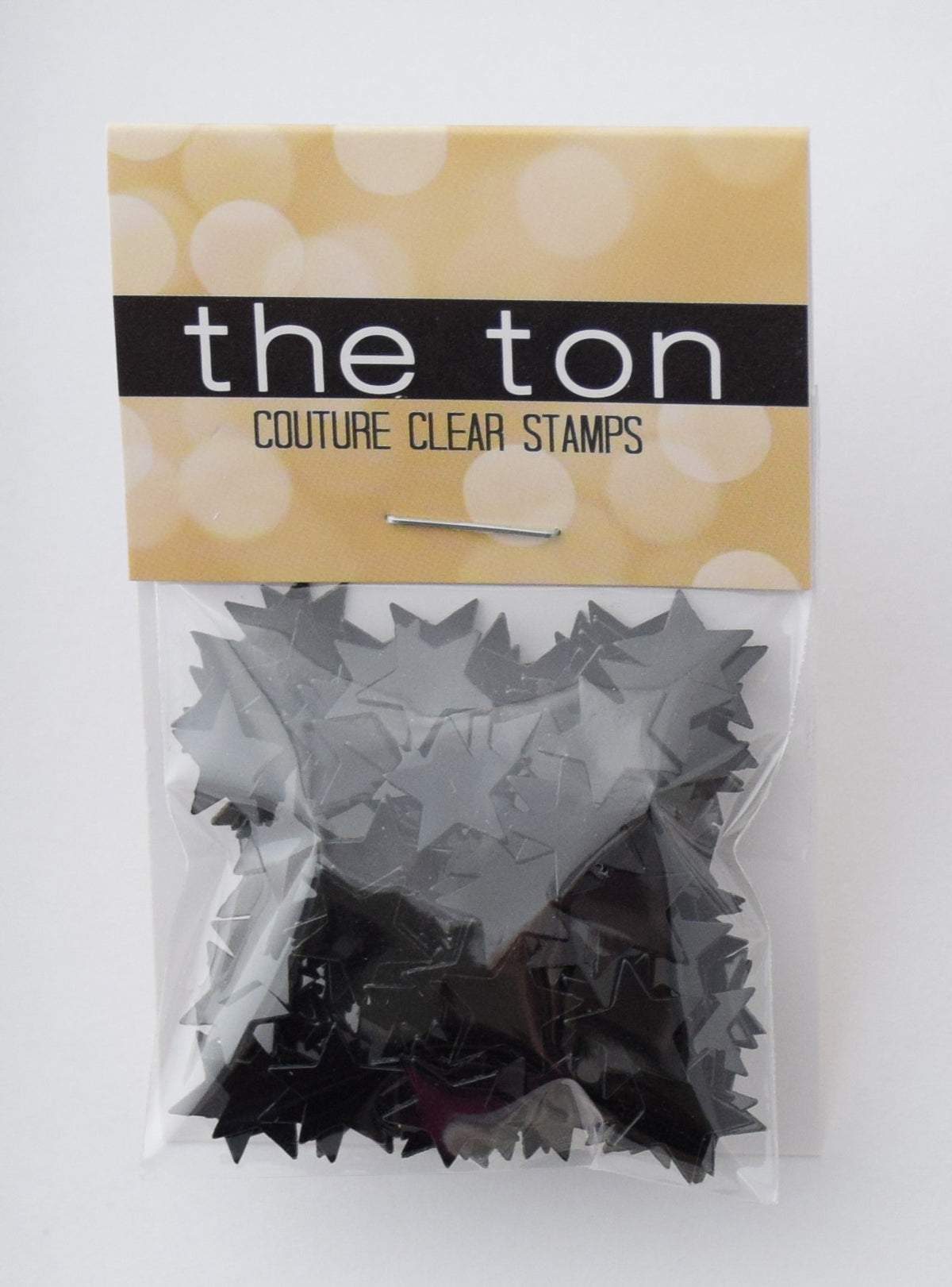 Star Confetti - Black