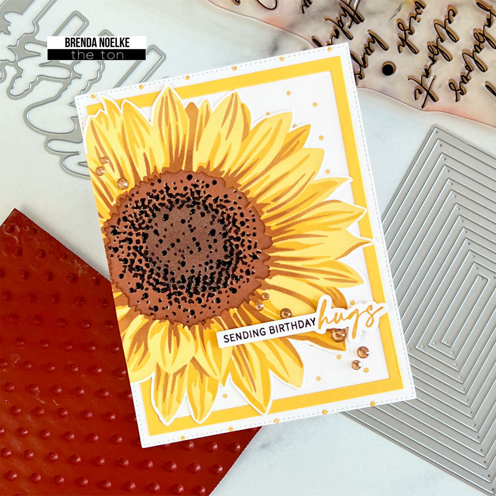 Rectangle A2 Frames Slim Borders Coverplate Die