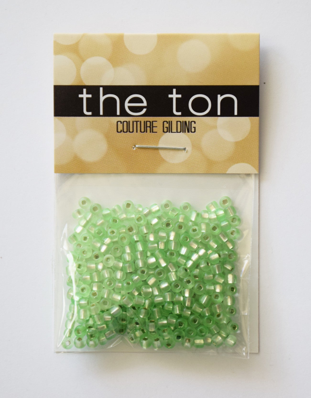 Summer Limeade Large Matte Seed Beads