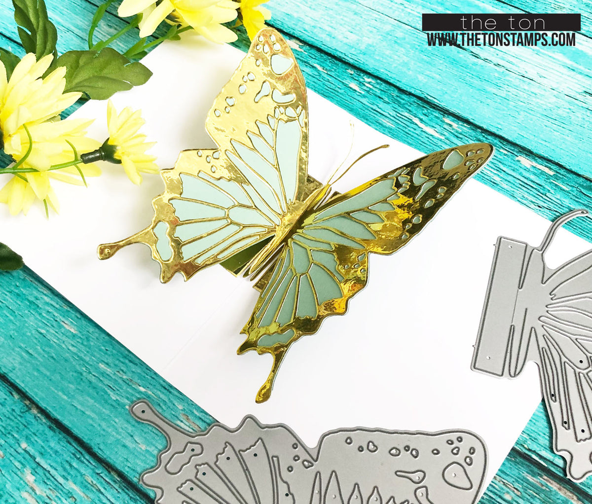 Pop-Up Butterfly Dies - Swallowtail