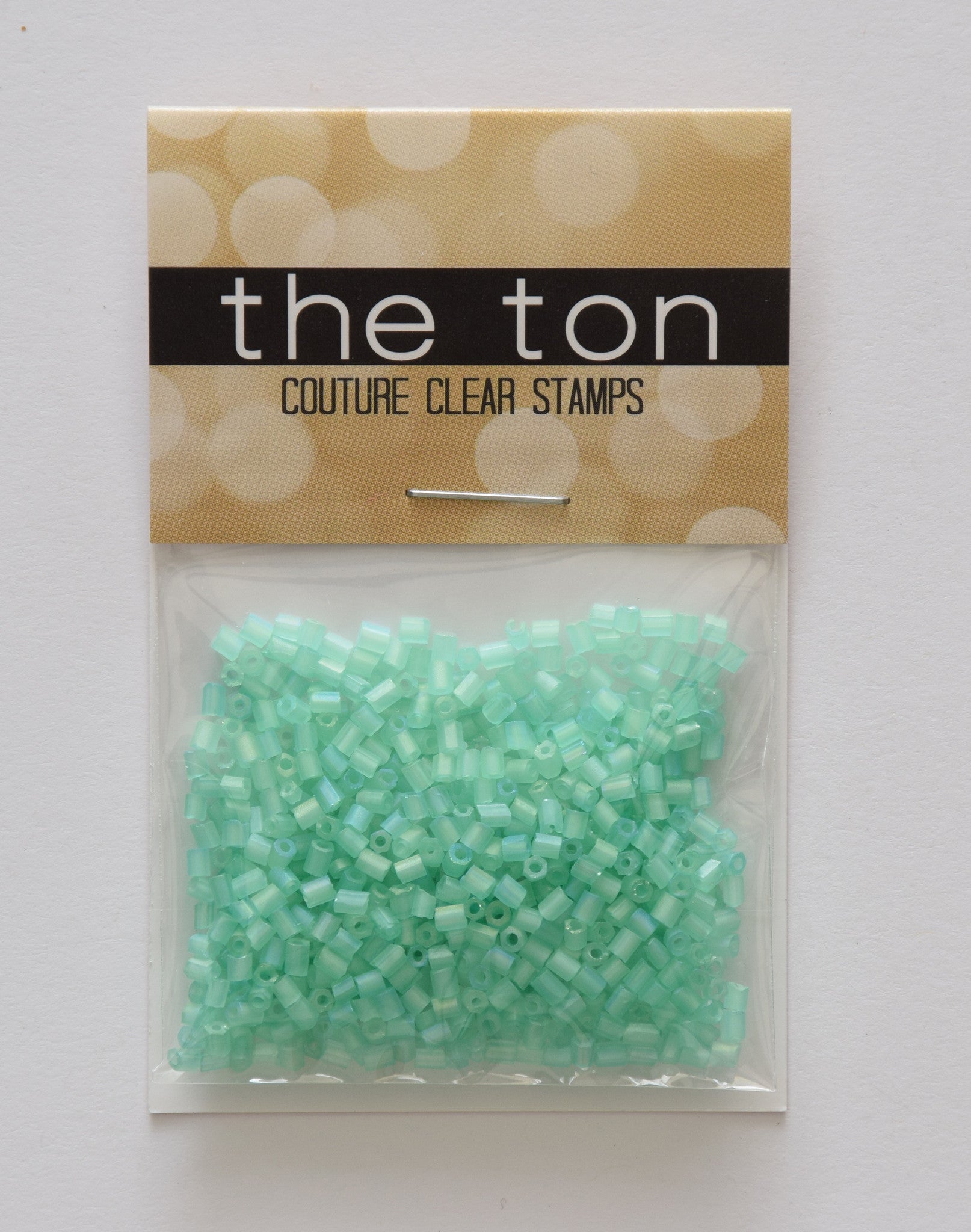 Teal Matte Bugle Beads