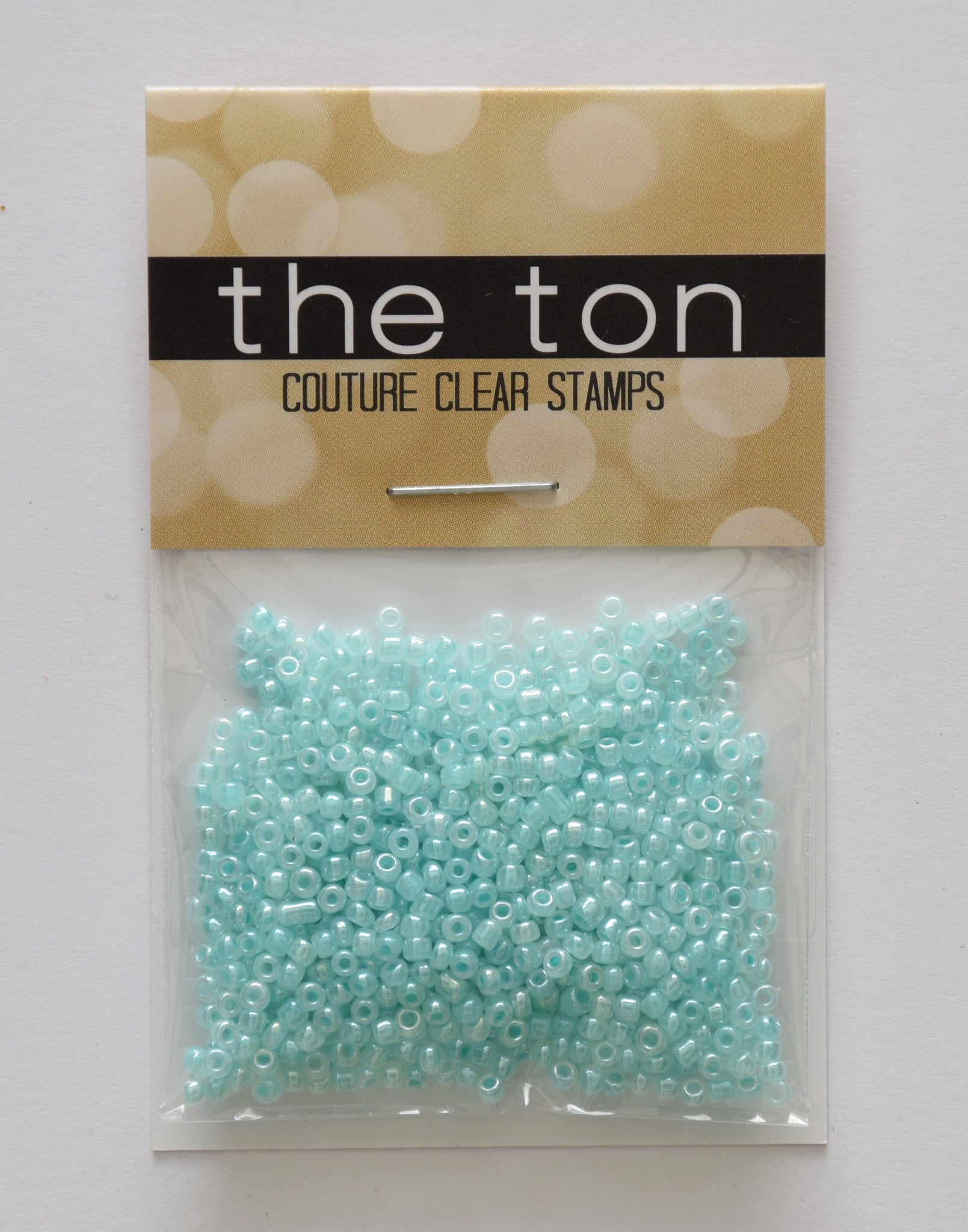 Teal Pearl Seed Beads