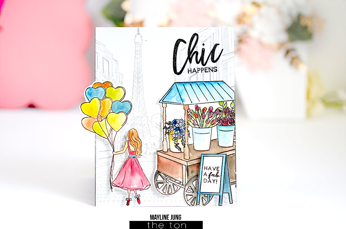 Scenes: Parisian Cafe