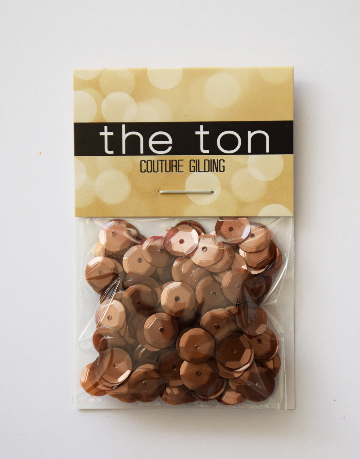 Toasted Almonds Sequins - 8, 6, 5, 4mm, Mixed