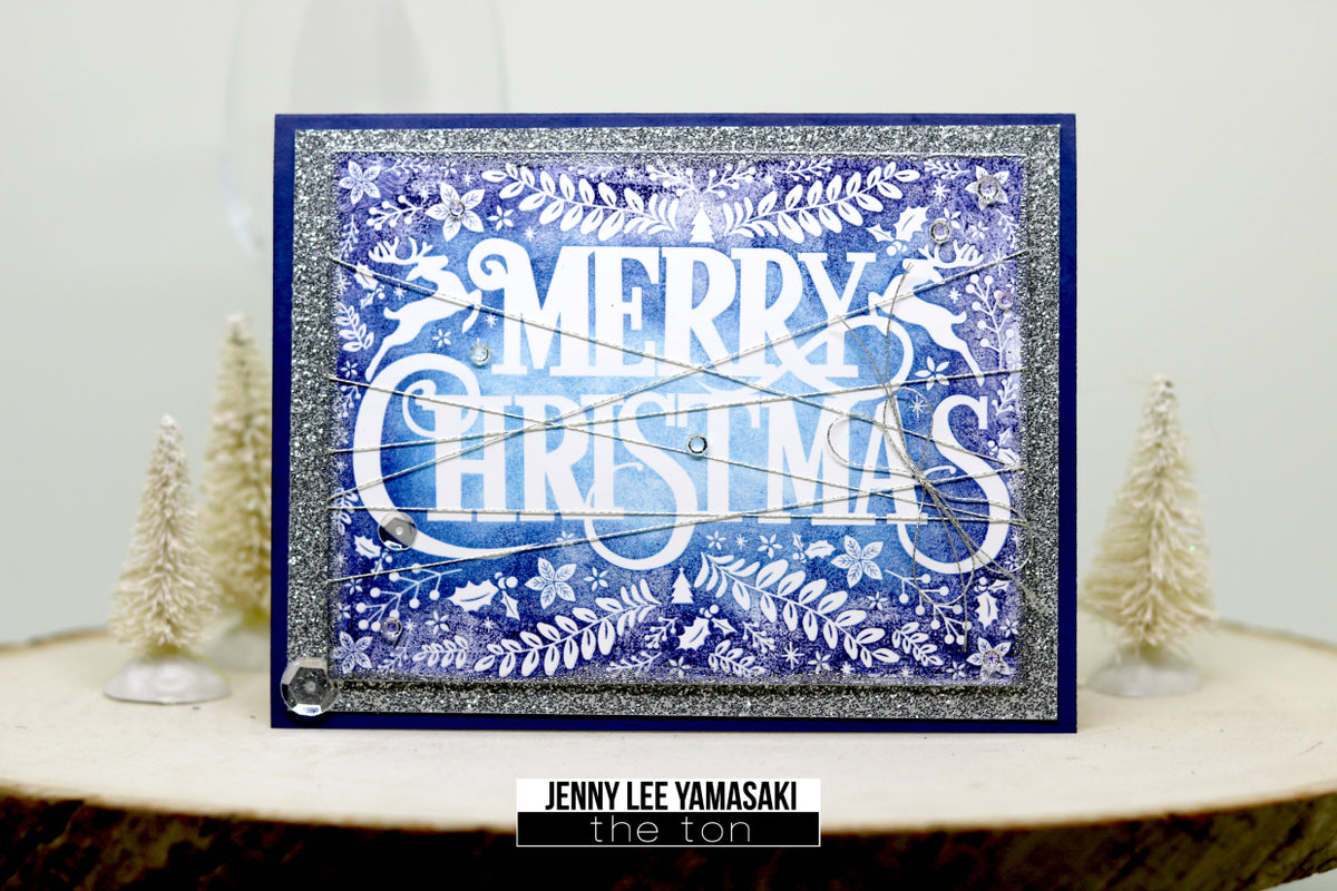 Vintage Christmas Block