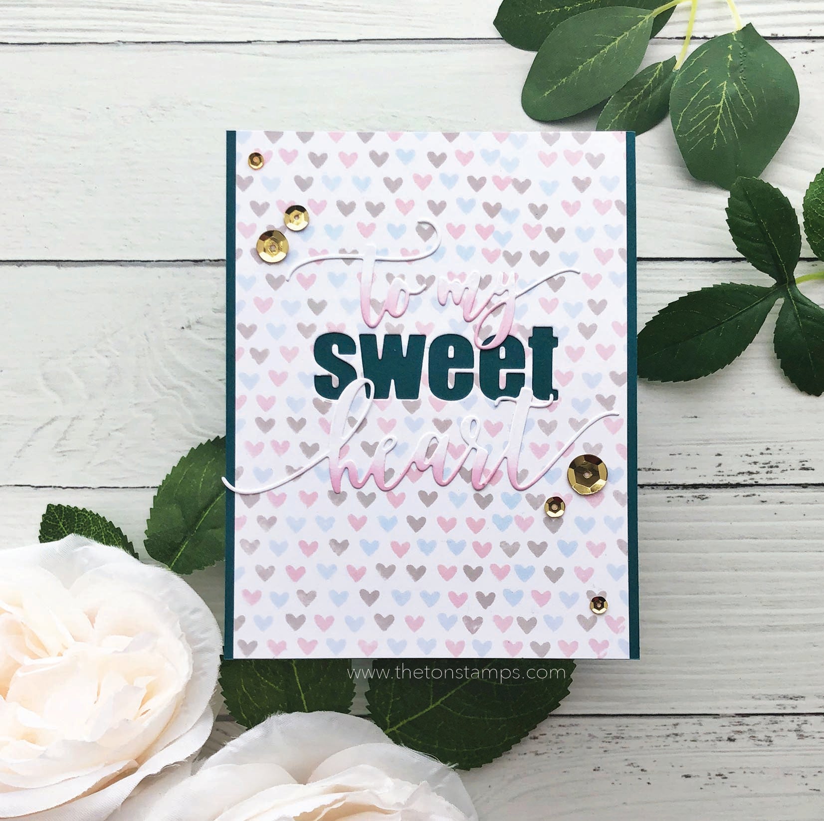 Sweetheart Word Plate Dies