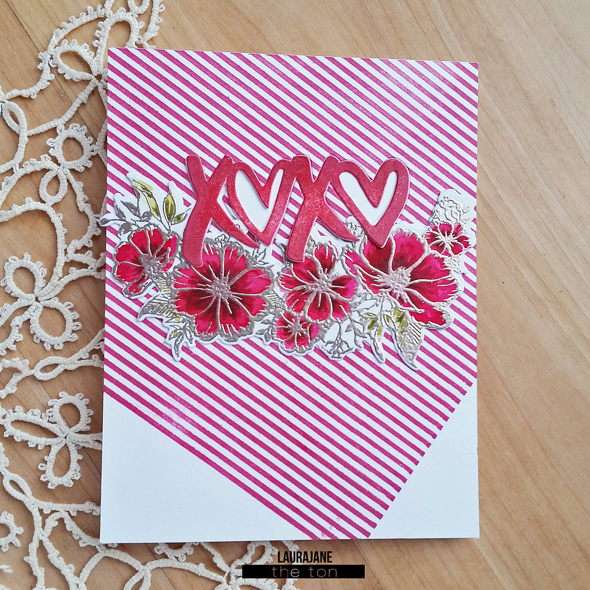 Minor Stripes Cling Background