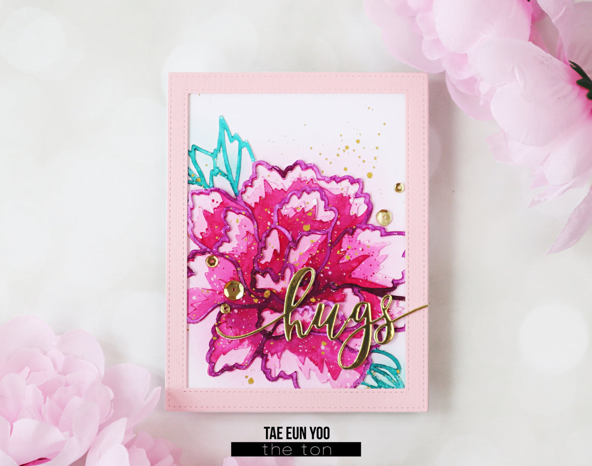 Peony Layering Coverplates SVG Cut File