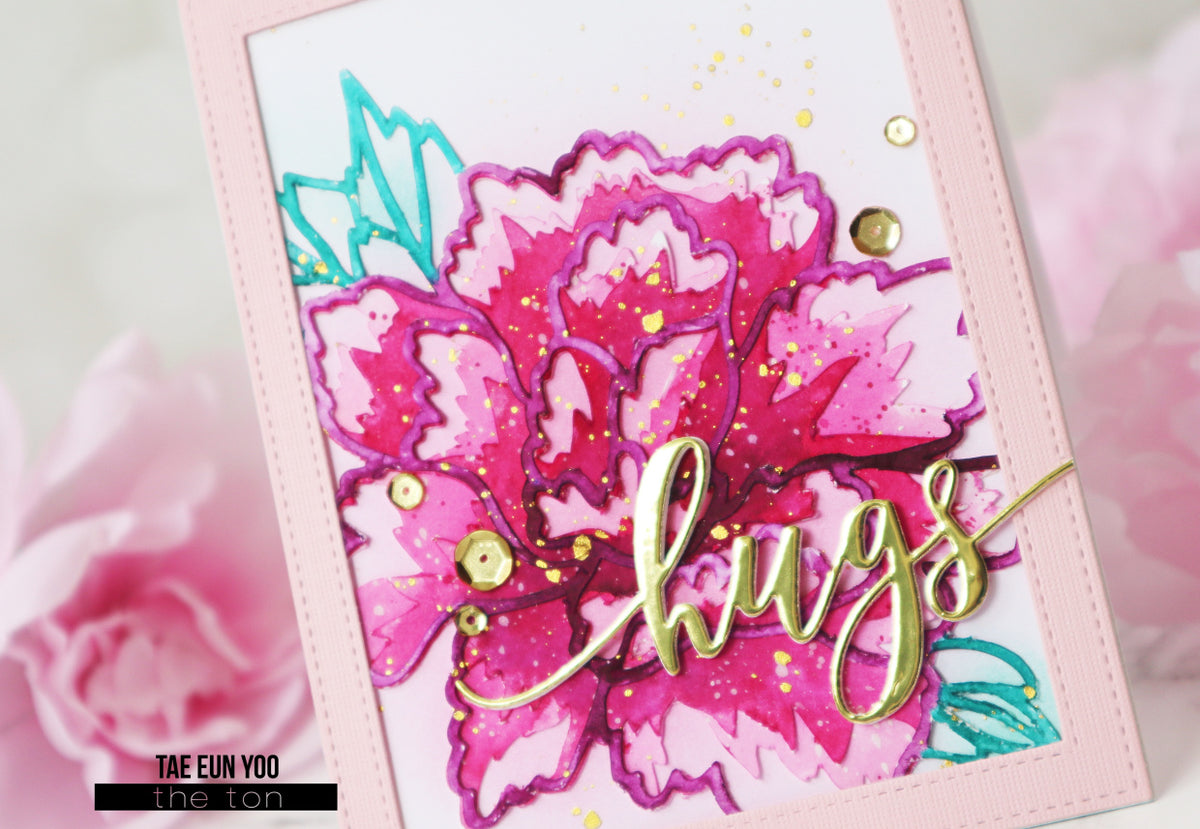 Peony Layering Coverplates SVG Cut File