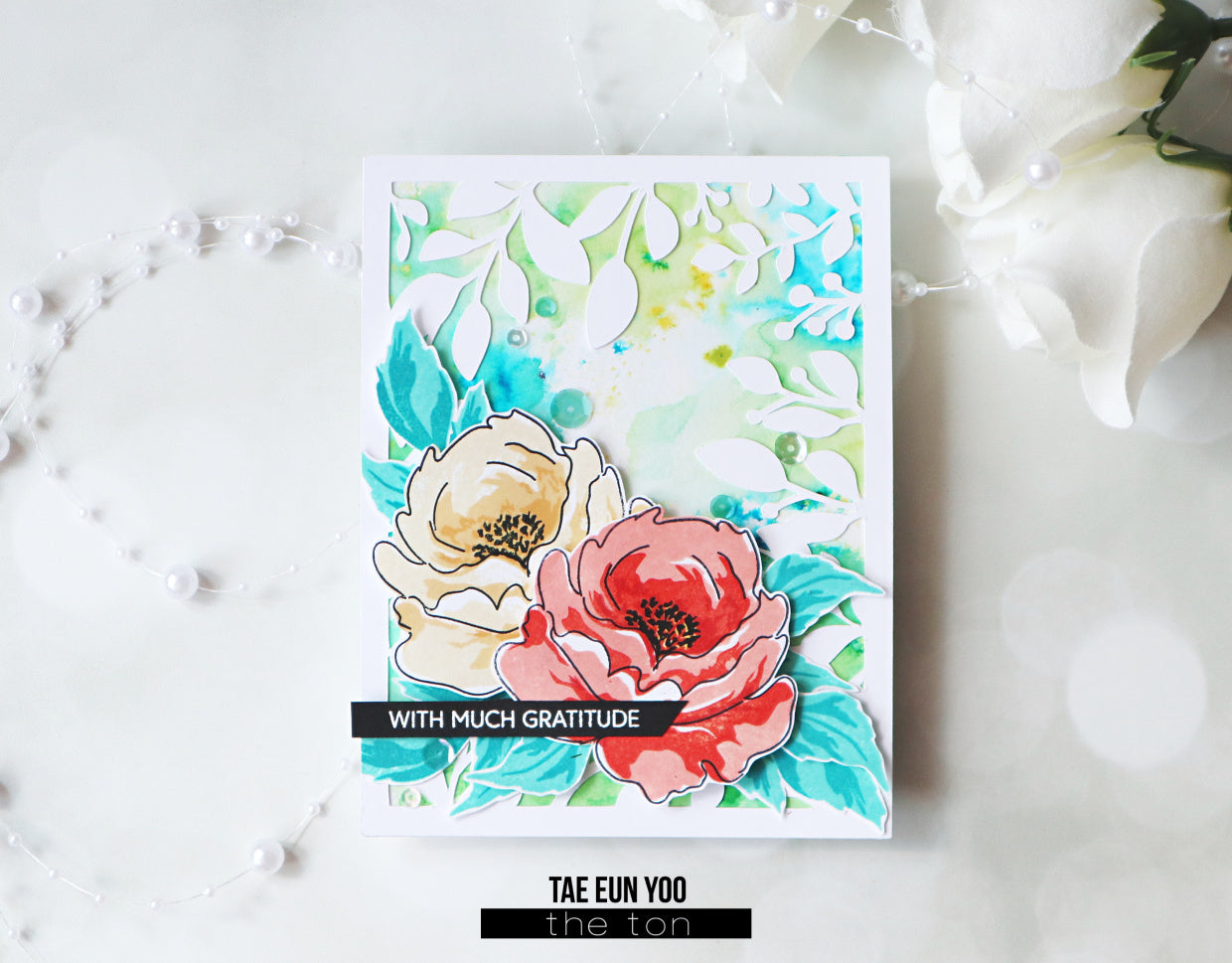 Abstract Peonies