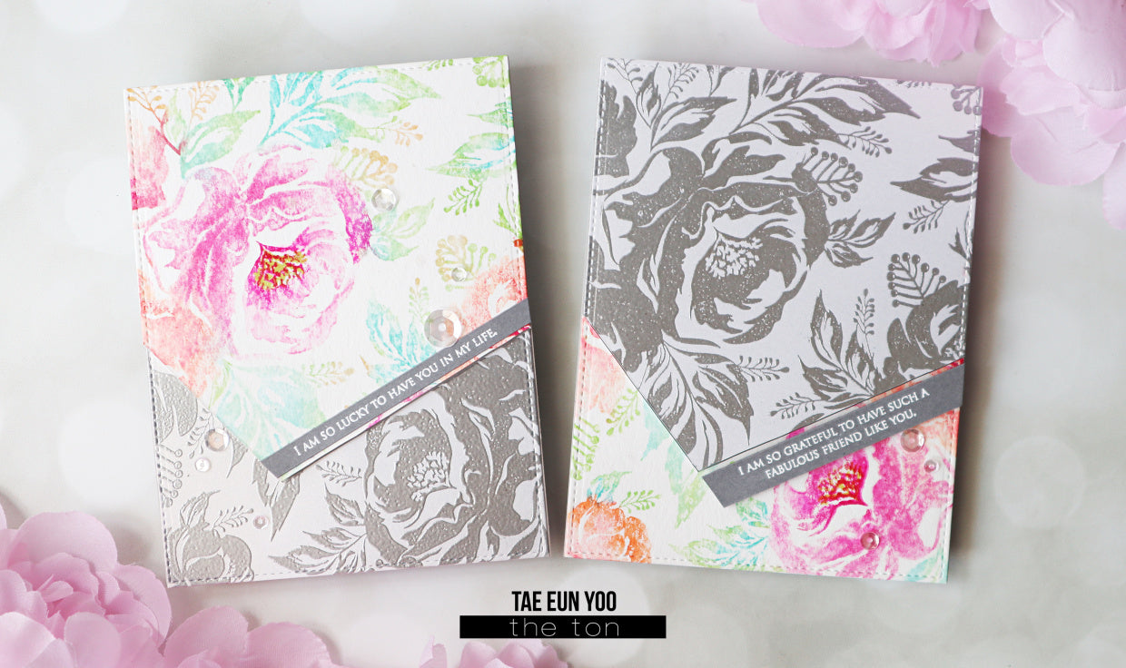 Peony Fields Cling Background