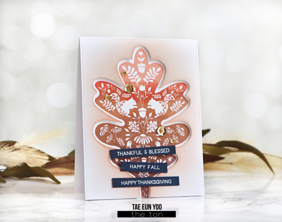 Oak Leaf Print