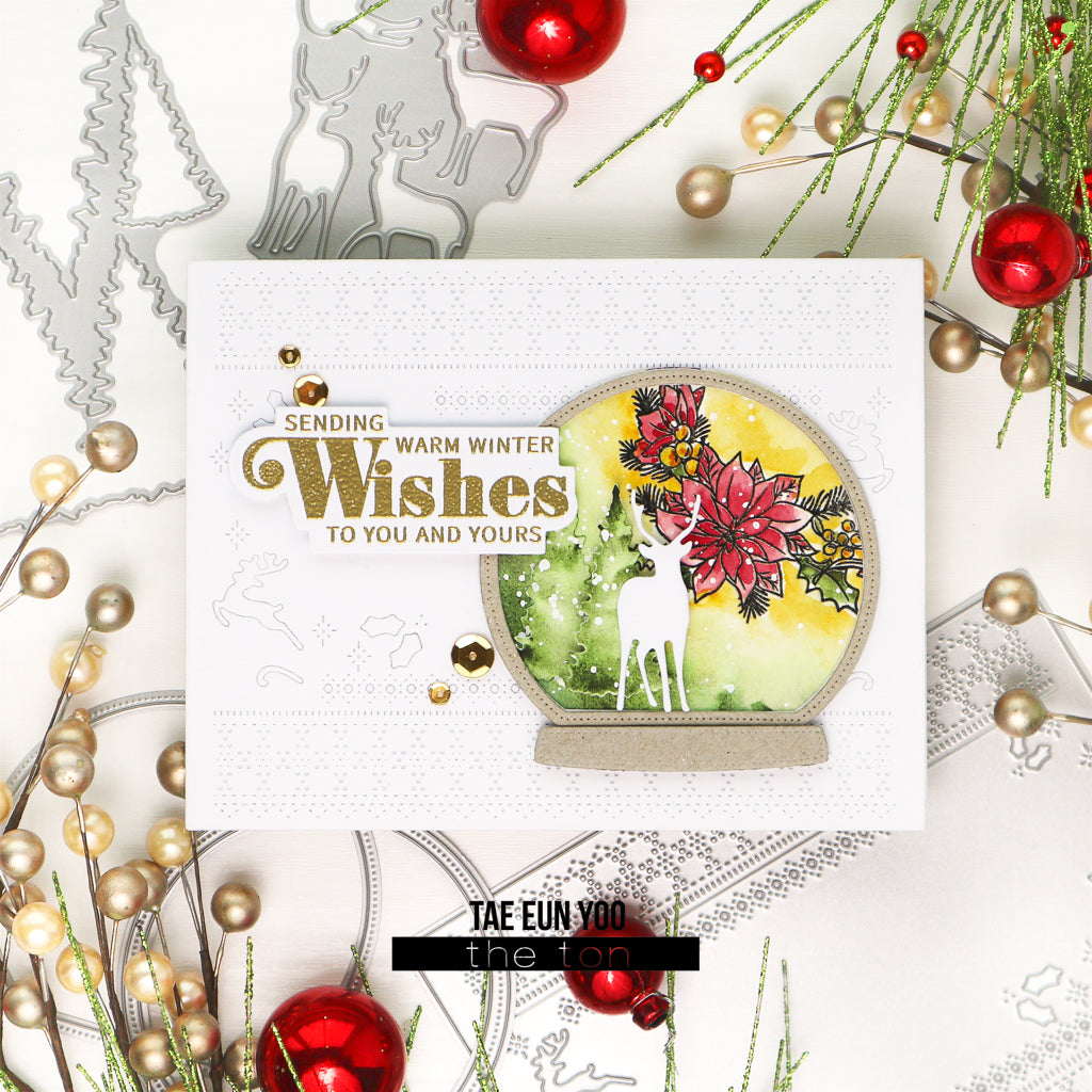 Festive Folk Coverplate Die