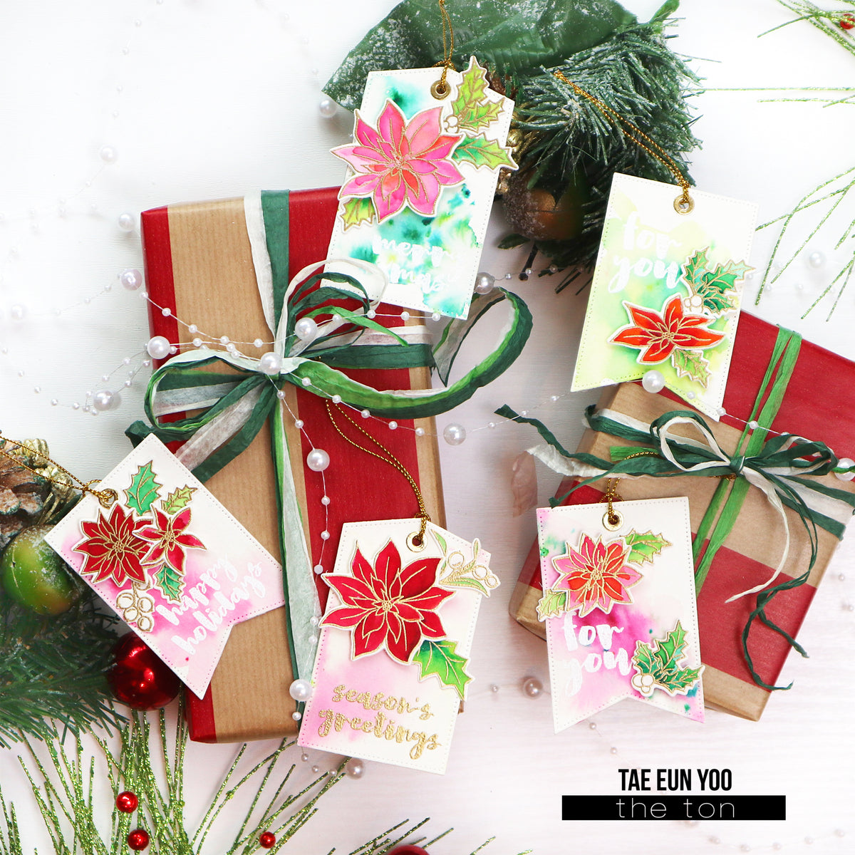 Holiday Chic Tags Stamp Set