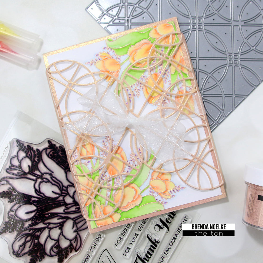 Geometric Circles Coverplate Die