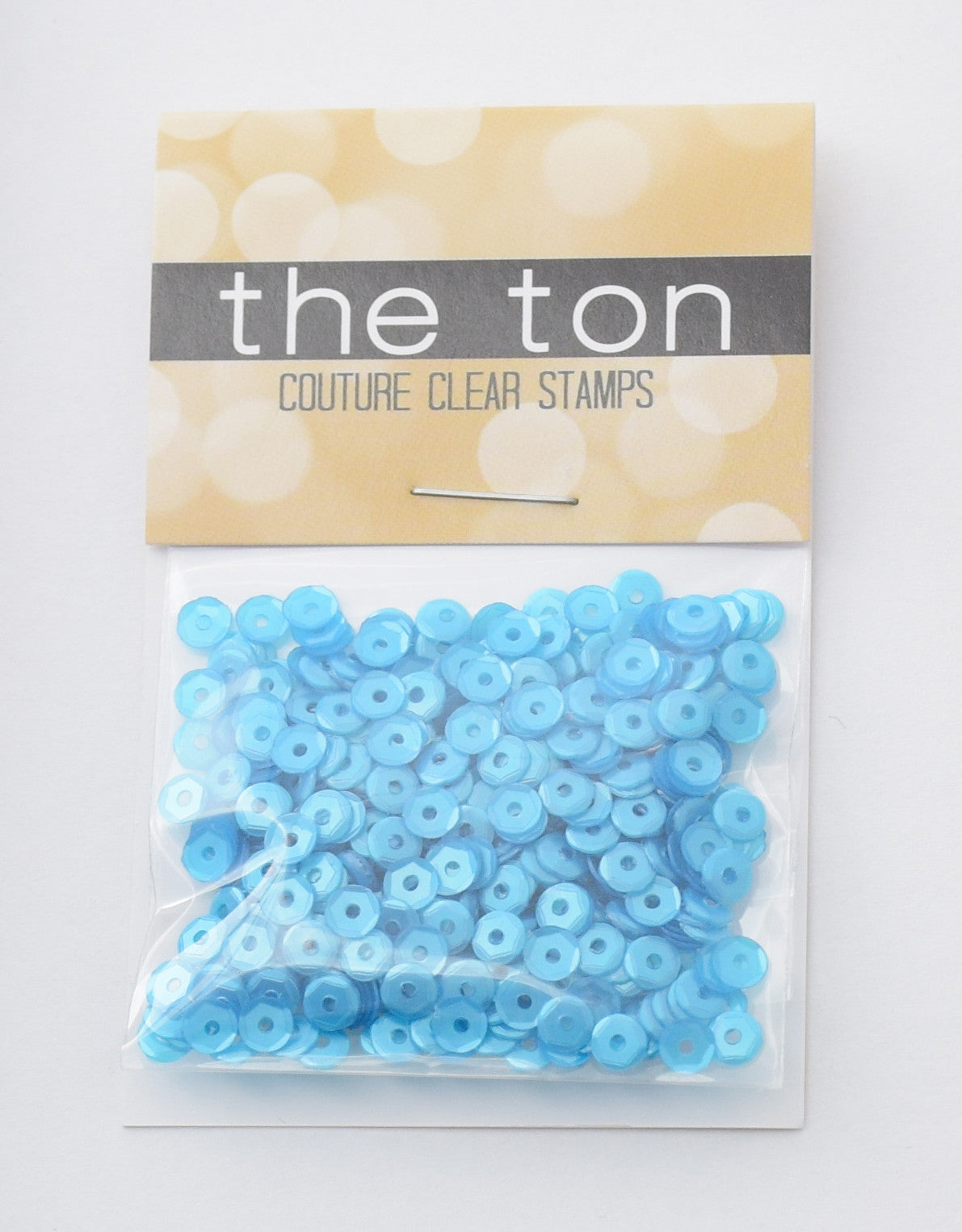 Turquoise and Caicos Sequins - 10, 8, 6, 5, 4mm, Mixed
