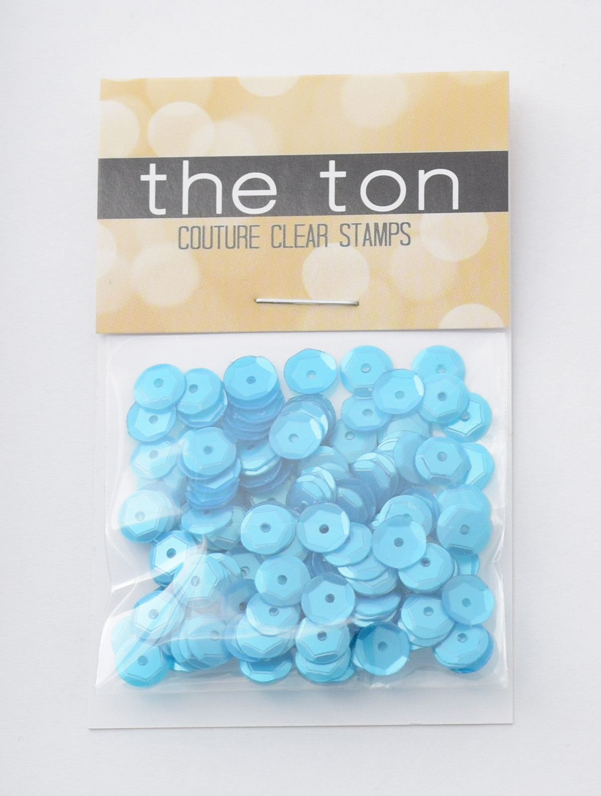 Turquoise and Caicos Sequins - 10, 8, 6, 5, 4mm, Mixed