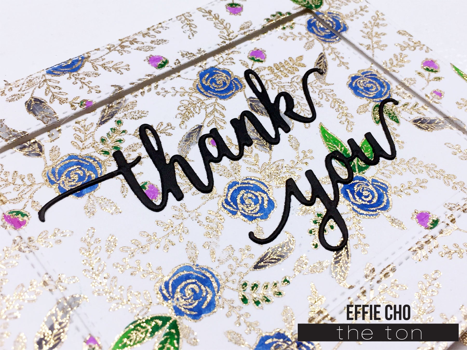 Folk Art Florals Cling Background