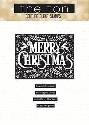Vintage Christmas Block