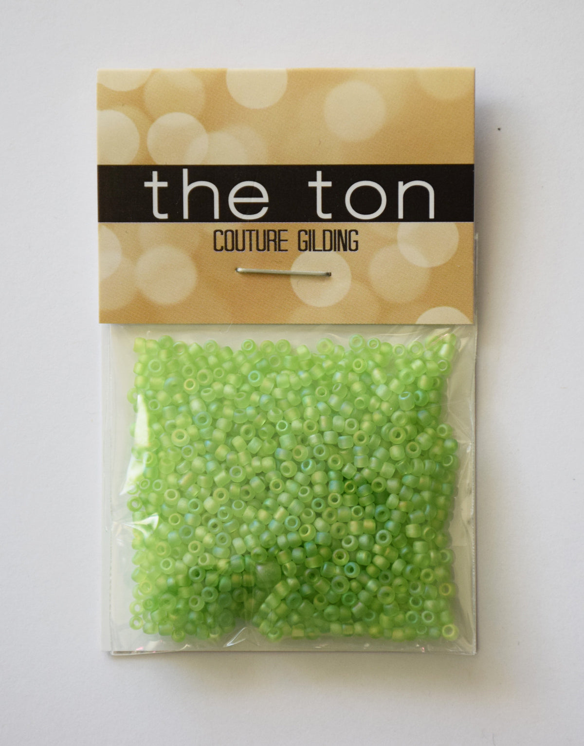 Wasabi Matte Seed Beads