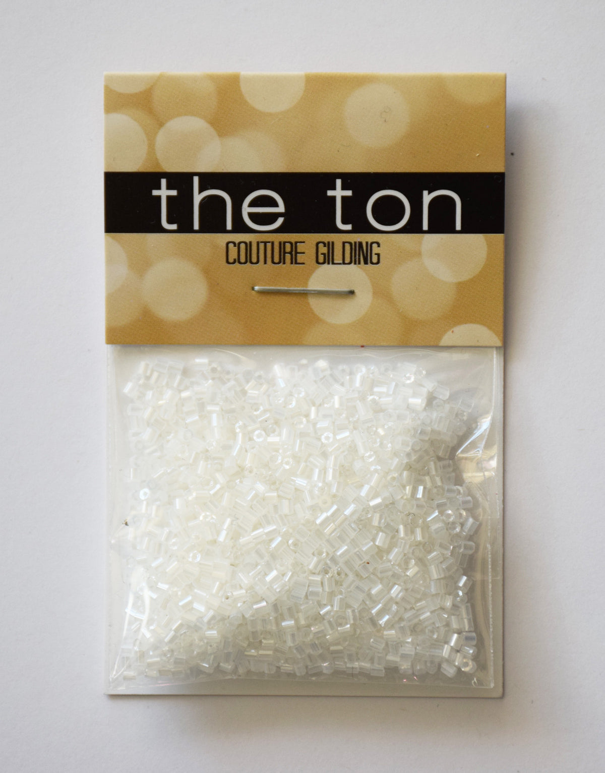 Winter Wedding Bugle Beads